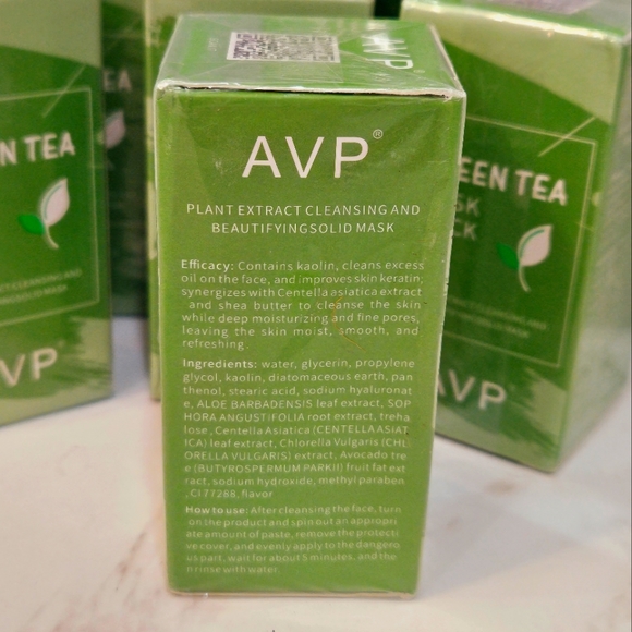 AVP Green Tea Mask Stick, Blackhead Removal, Cleansing Beauty Mask - Picture 3 of 5